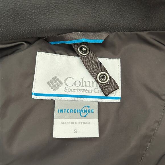 Columbia Dark Brown-ish Gray Interchange Jacket, Size Small - Picture 14 of 16